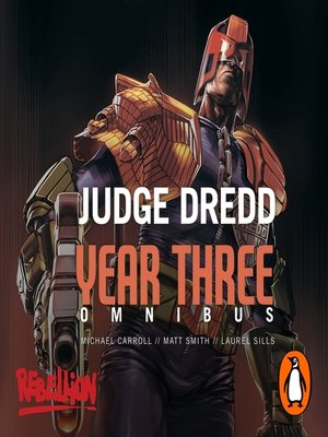 cover image of Judge Dredd Year Three